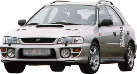 Субару Impreza WRX 1, рестайлинг Универсал